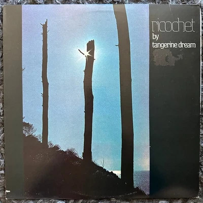 Tangerine Dream Ricochet Vinyl LP 1981 Virgin International Reissue Electronic Foto 1 de 4