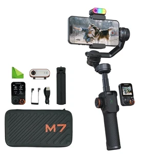 iSteady M7 Gimbal Stabilizzatore per iPhone, Gimbal a 3 Assi per Smartphone con AI Tra... - Foto 1 di 9