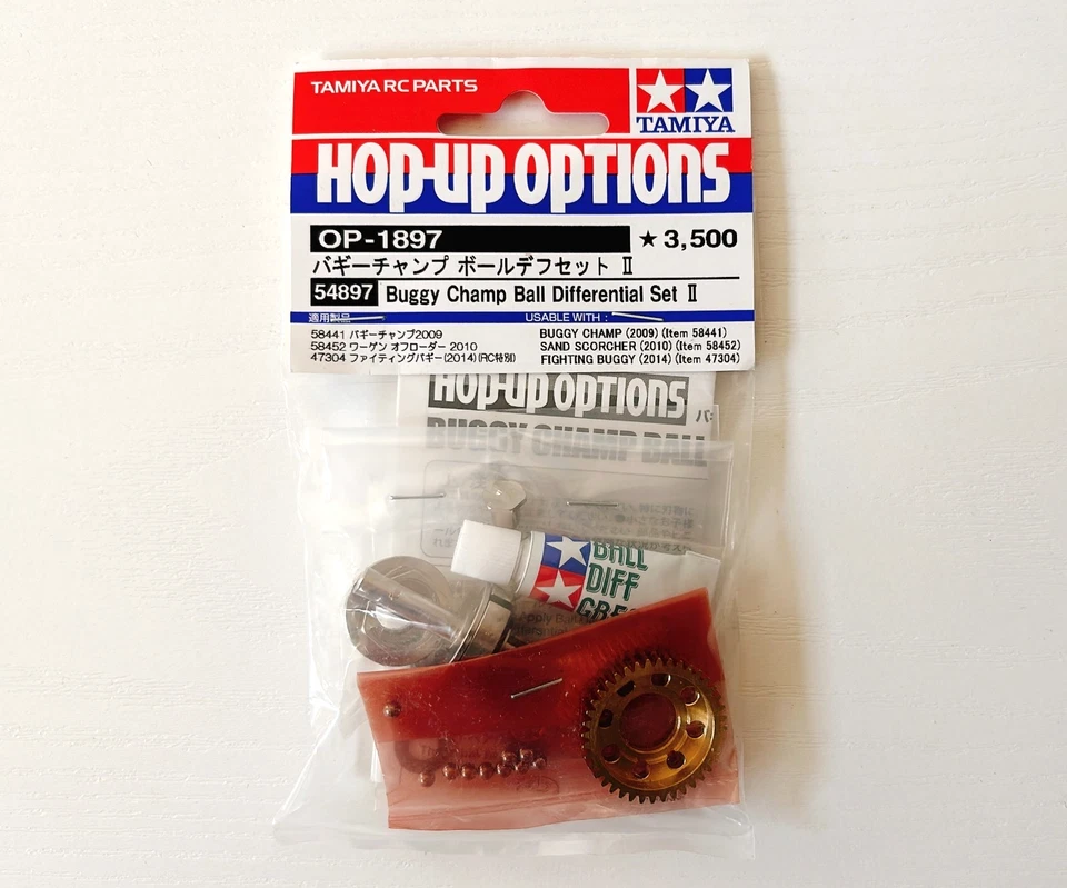 Tamiya OP.1897 Buggy Champ Ball Diferencial Set II Lucha Arena Quemador 54897 Foto 1 de 4