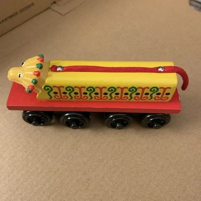 Thomas & Friends Tren Vintage Madera Dragón Chino Difícil de Encontrar Usado en Excelente Condición 1998 Foto 1 de 4