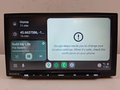 Sony XAV-AX4000 7" Wireless Apple Android Digital Media Receiver Maestro #D2 - Image 1 of 4