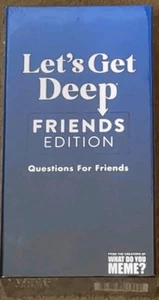 Let's Get Deep Friends Edition, juego Preguntas para amigos **Nuevo precintado - Imagen 1 de 3
