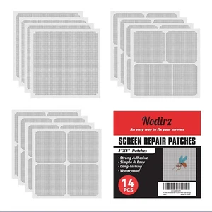 14 Sheets Window Screen Patches Repair Kit, 3 Sizes Window Screen Repair Kit ... - Picture 1 of 7