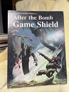 TMNT Teenage Mutant Ninja Turtles After the Bomb Game Shield - Palladium 1990 - Picture 1 of 5
