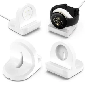 Station Charging Base Silicone Charger Stand Charging For Google Pixel Watch 2 3 - Photo 1 sur 20