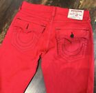 Men’s True Religion Ruby Red Jeans size 34
