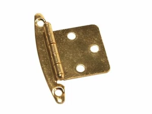 RV Designer H239, Free Swinging Hinge, Brass, 2 Per Pack, Cabinet Hardware - Picture 1 of 1