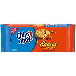 CHIPS AHOY! Reese’s Mini Pieces Cookies, 9.5 oz EXP 05/10/2025 (12 Pack) - Picture 1 of 5