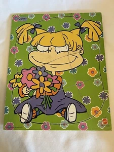 Vintage Rugrats Angelica Wooden Puzzle 1998 Mattel Viacom - Picture 1 of 1