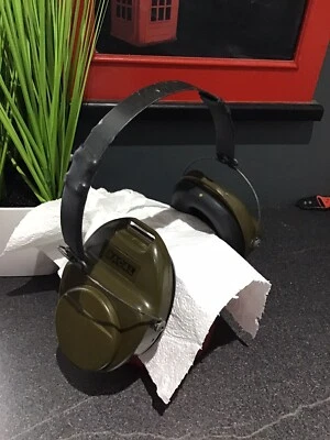 RAF / ARMY Racal Aircraft Headphones. - Image 1 of 4
