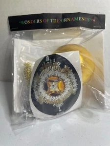 WONDERS OF THE ORNAMENTS #988 BEADED SEQUIN ORNAMENT KIT! NOS! - Picture 1 of 2