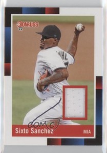 2022 Panini Donruss Retro 1988 Materials Sixto Sanchez #R88M-SS
