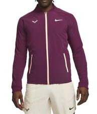 Men’s Nike Dri-FIT Rafa Tennis Jacket Burgundy Size L DV2885-610