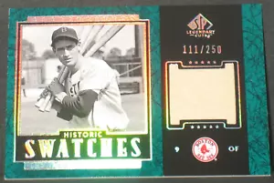 Ted Williams 2003 SP Legendary Cuts Historic Swatches Jersey (111/250) Red Sox - Picture 1 of 2