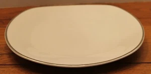 International Ironstone Silver Elegance Oval Serving Platter Plate Salem England - Picture 1 of 3
