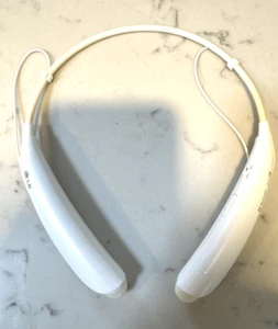 Casque stéréo sans fil Bluetooth LG HBS-750 - Blanc - Testé - Photo 1 sur 11