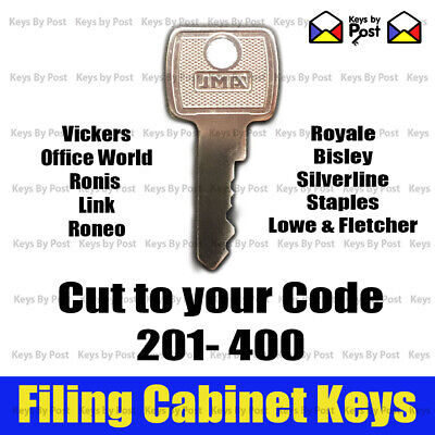 Filing Cabinet Spare Key Silverline, Roneo, Silverline, Vickers, Triumph, L&F • 2.25£