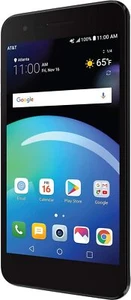 LG® Phoenix 4 | LM-X210APM | 16GB | Black | Android 7.12 | 5" Smartphone | AT&T - Picture 1 of 3