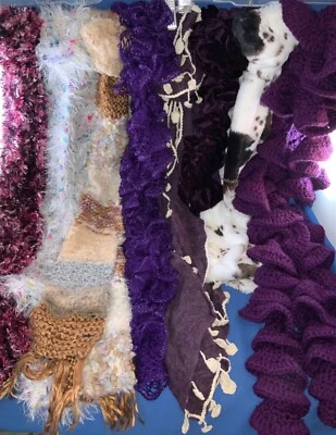 ENORME VARIEDAD de 9 BUFANDAS ESTILO BOA PARA MUJER - TÚ SELECCIONAS COLOR/ESTILO NUNCA USADAS Foto 1 de 4