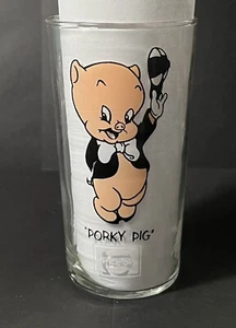 Vintage 1973 “Porky Pig” Warner Bros Pepsi Collector Glass - Picture 1 of 7