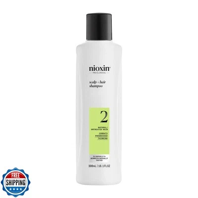 Champú Nioxin cuero cabelludo + sistema de engrosamiento del cabello 2| Para tiburones naturales o no tratados Foto 1 de 4