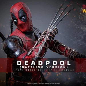 1/6 Marvel Deadpool & Wolverine: Deadpool Battling Ver. Figure Hot Toys 913969 - Picture 1 of 10