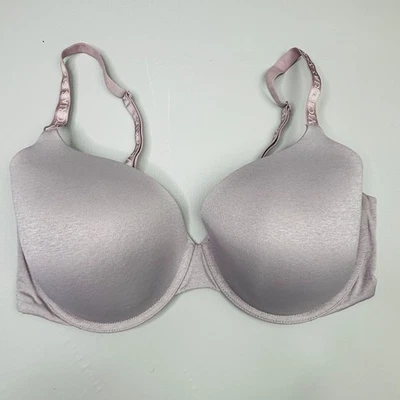 Бюстгальтер Victoria Secret 36DDD с легкой подкладкой полное покрытие регулируемый на косточках - Изображение 1 из 4