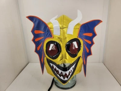 Máscara de lucha libre profesional dragón personalizada hecha a mano Disfraz de luchador Lucha Libre Foto 1 de 4