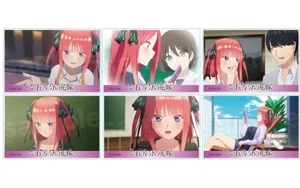 Movie The Quintessential Quintuplets Acrylic Stands 6 Types Set Used 2.2x3.3in - Picture 1 of 1