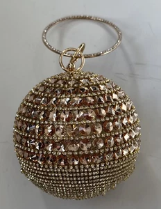 Round Ball Clutch Purse - Picture 1 of 4