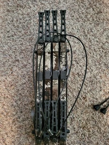 4 Lone Wolf Custom Gear 14” Compact Climbing Sticks + Camless Straps + J-Hooks - Picture 1 of 3