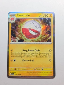 Electrode 101/165 Sv: Scarlet & Violet 151 Holo Rare Near Mint Nm Pokemon Tcg - Picture 1 of 2