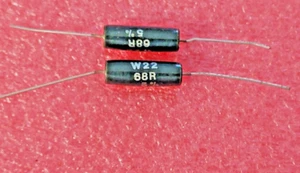 2pcs WELWYN W22 - 68R Power Resistor 68R 5% 7W - Imagen 1 de 1