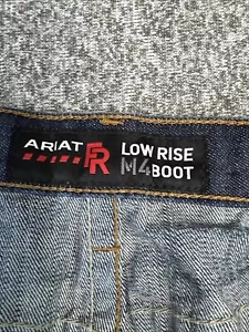 Ariat FR M4 Flame Resistant Low Rise Boot Cut Denim Work Jeans Men's Size 42x36 - Picture 1 of 15