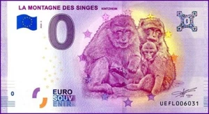 UEFL / LA MONTAGNE DES SINGES / BILLET 0 € / NULL EURO-SCHEIN / 0 € 2020-5 - Picture 1 of 1