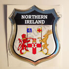 Sticker Northern Ireland Emblem Coat of Arms Shield 3D Resin Domed Gel Vinyl Car