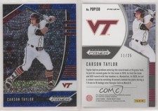 2020 Panini Prizm Draft Picks Blue Donut Circle Prizm /25 Carson Taylor #PDP130