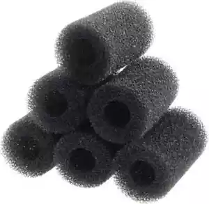 AQUANEAT 6er Pack Vorfilter Schwamm für Aquarium Garnelen Braten Aquarium Filter 0,8" - Bild 1 von 5