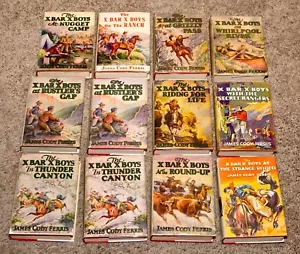 12 X-BAR-X BOOKS - by James Cody Ferris - with DJ's - Picture 1 of 3