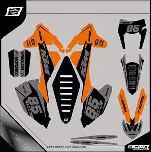 KIT Grafiche adesive Per KTM SXF EXC 2016 2017 2018 2019 17 18 19 - Picture 1 of 1