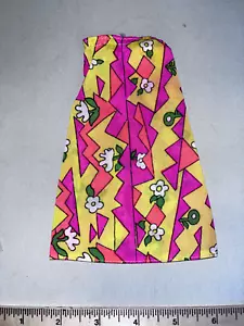 Vintage anni 70 #8683 Best Buy rosa giallo Barbie mod gonna bambole moda. - Foto 1 di 4