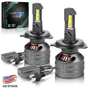 150W CANBUS H4 LED Headlight Super Bright Bulb Kit White 50000LM High/Low Beam - Picture 1 of 11