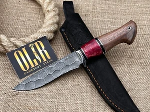 Nazarov Knives Russland Damastmesser Damaszener Damast stahl Jagdmesser HRC-62 - Bild 1 von 12