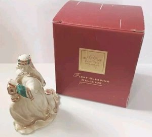 Figura de colección 2000 Lenox Primera Bendición Belén Melchor Rey Rey Rey Rey Rey Rey Rey Rey Rey Rey Rey Magos - Imagen 1 de 17