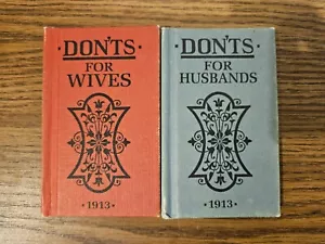 Don't For Husbands / Wives 1913 By Blanche Ebbutt- 2007 Reproduction A & C Black - Picture 1 of 3