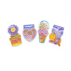 4x/set Children Stickers Earring Cartoon Reward Crystal Stickers Toy H_H5 F1 -G