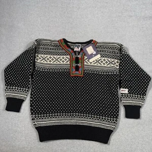 DALE OF NORWAY Men’s Setesdal Fully Clasp WOOL Nordic Cardigan Sweater Size S - Picture 1 of 11