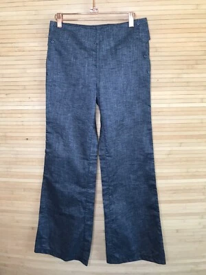 Cop Copine Vintage snap front buckle back Wide Leg 4 26" waist 30" inseam pants - Image 1 of 4