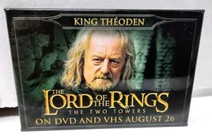 Promo Button Pin The Lord Of The Rings The Two Towers King Theoden - Picture 1 of 4