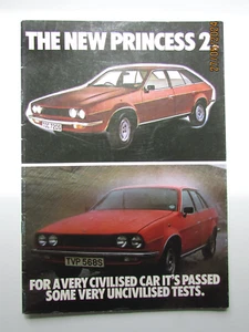 AUSTIN MORRIS PRINCESS 2 BROCHURE N0 3299 - Foto 1 di 2